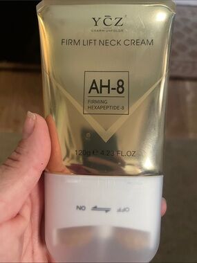 YCZ AH-8 Firm Lift Neck Cream - Gold & White